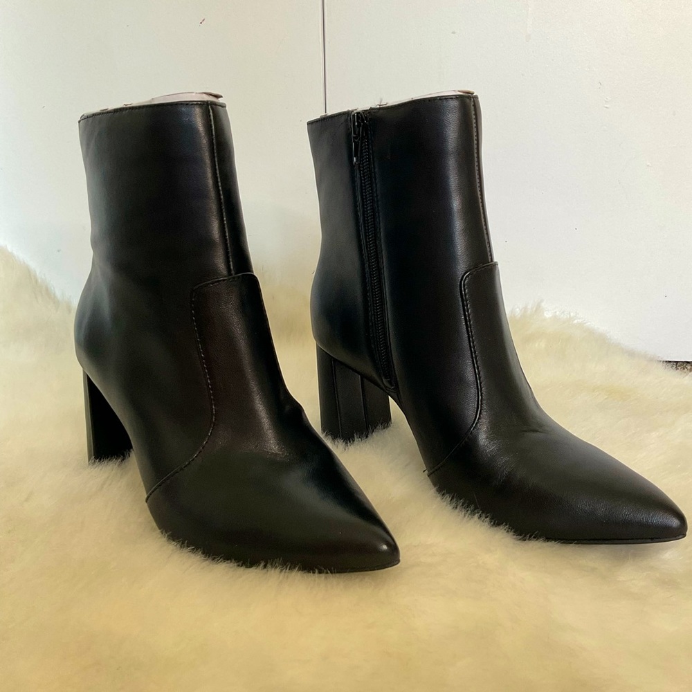INC International Concepts Anilal Leather Booties